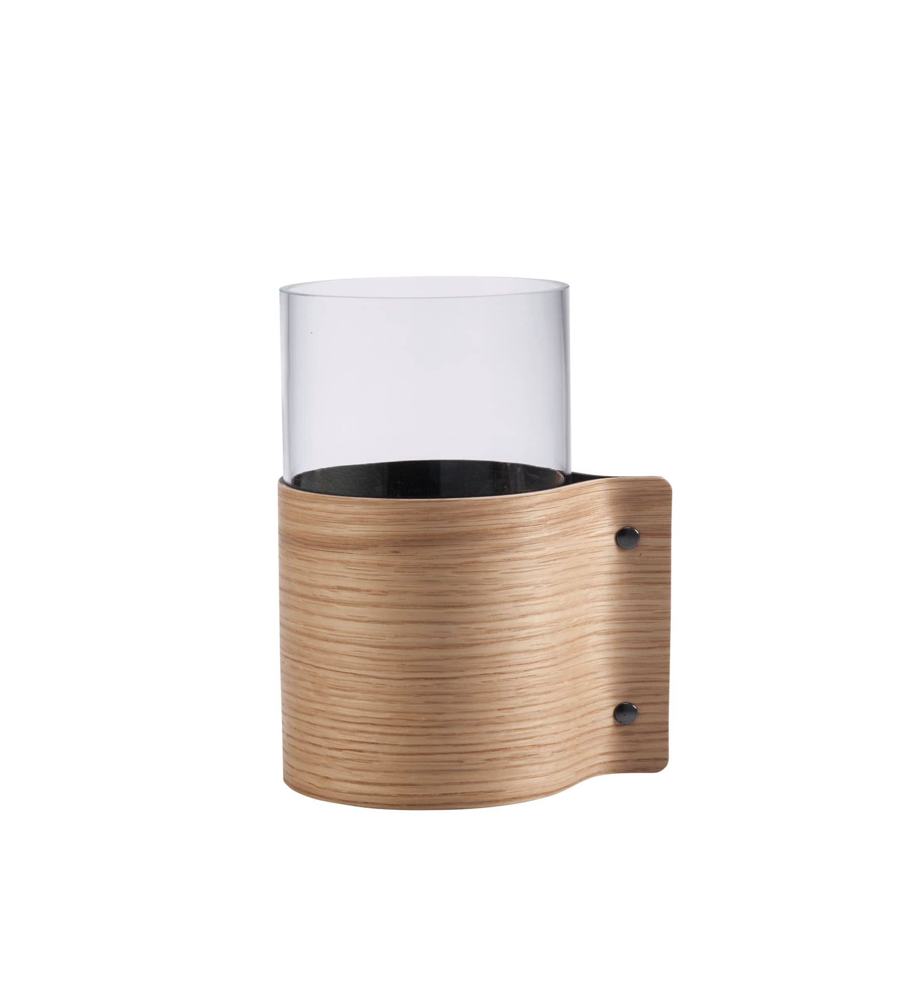 Block Vase wood