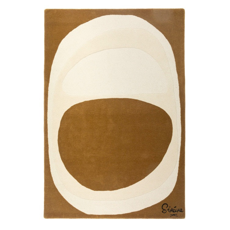 Tapis Echo Camel 160×230 cm – Cécile Siméone