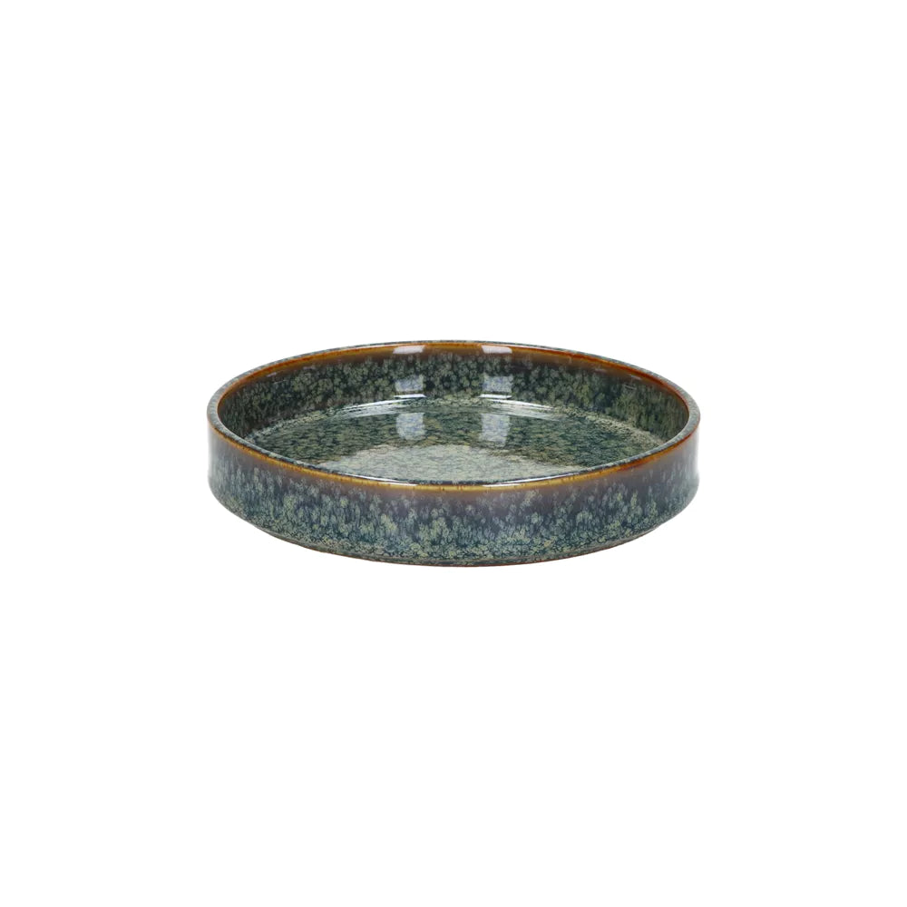 Assiette creuse Rasa bronze