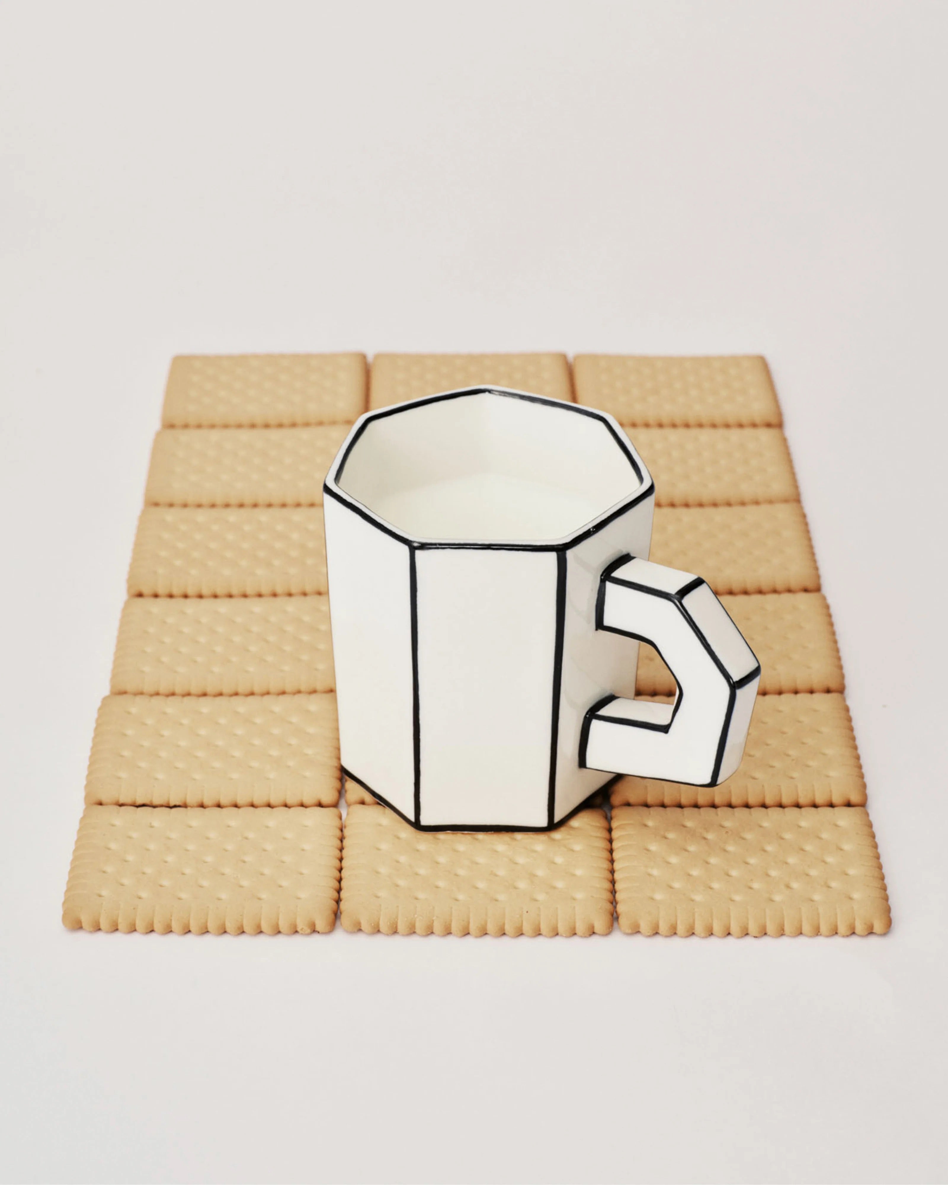Set 2 tasses Carte Blanche