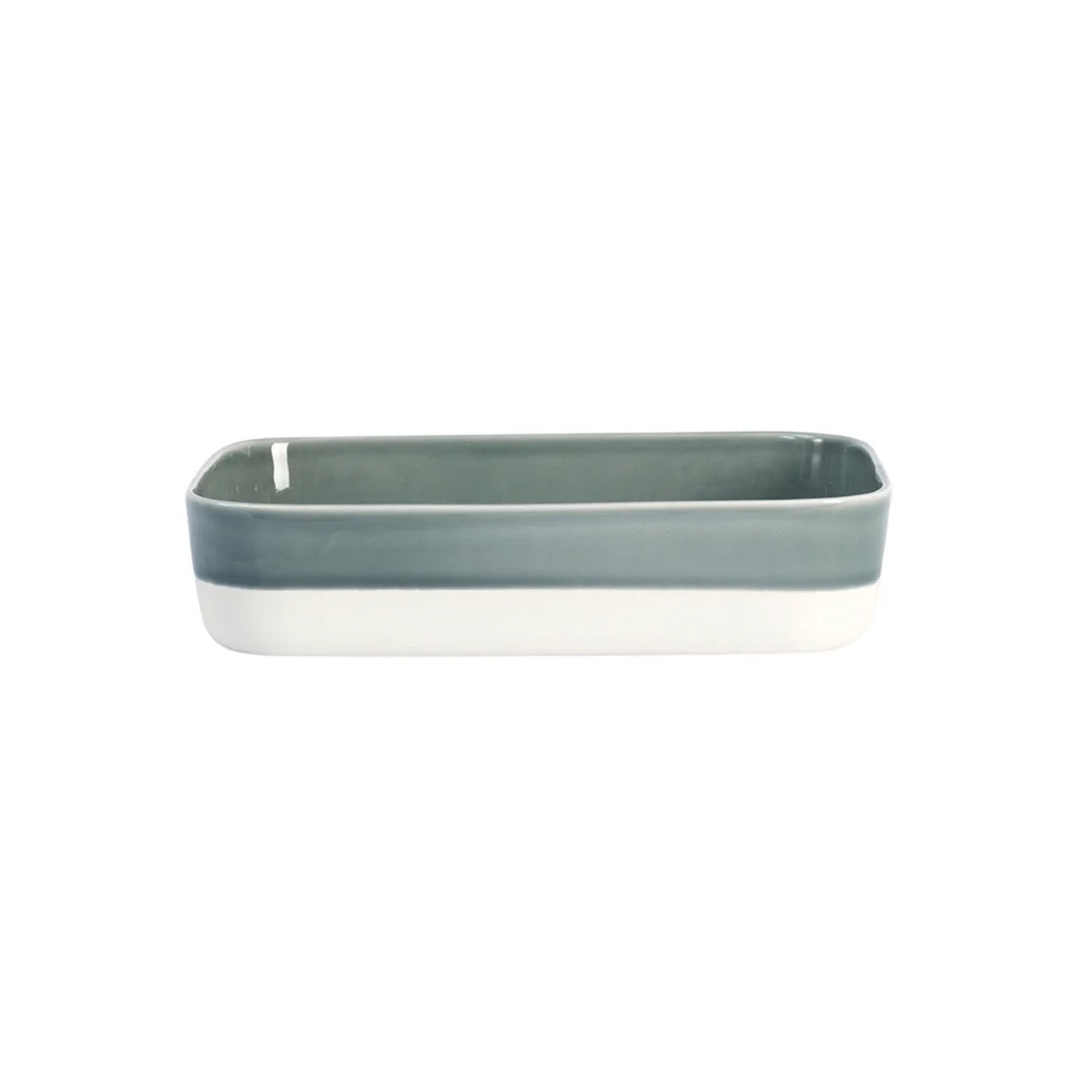 Plat M gris oxyde: collection Cantine