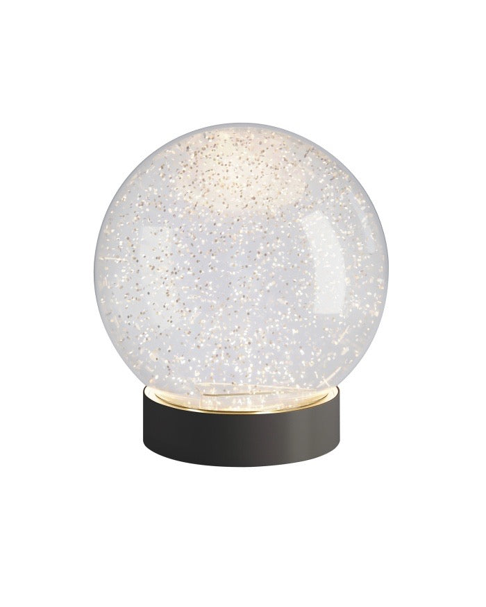 Lampe décorative GLAMOR BAUBLE Noire - 15cm