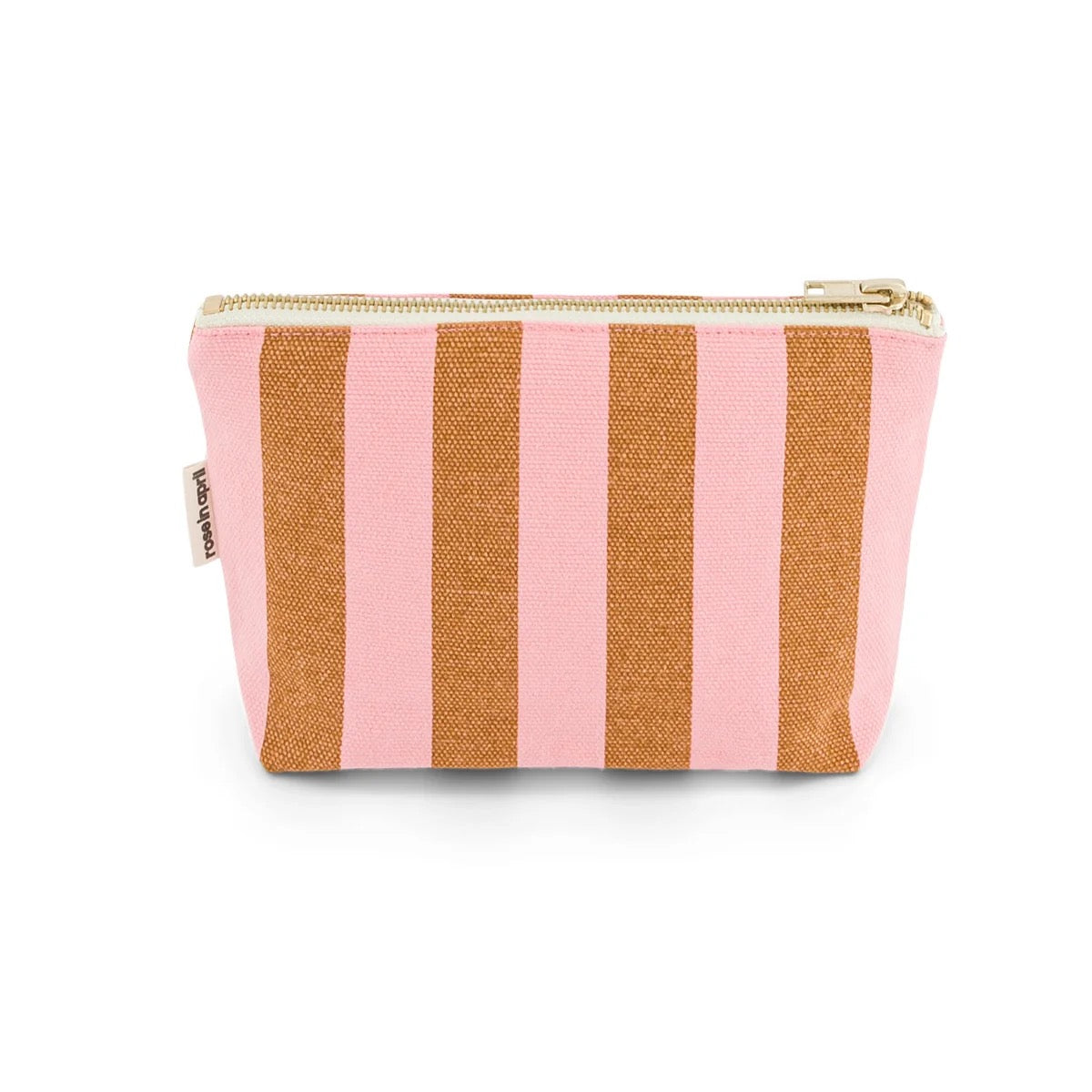 Pochette Sofia Rayures Strawberry / Caramel