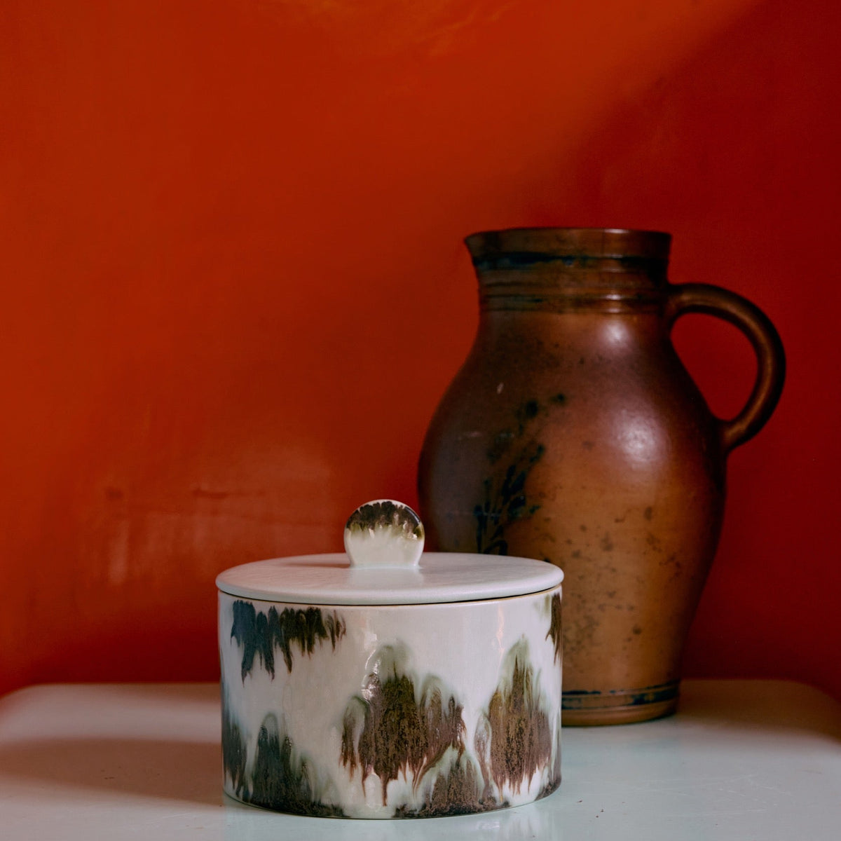 70s ceramics: cookie jar