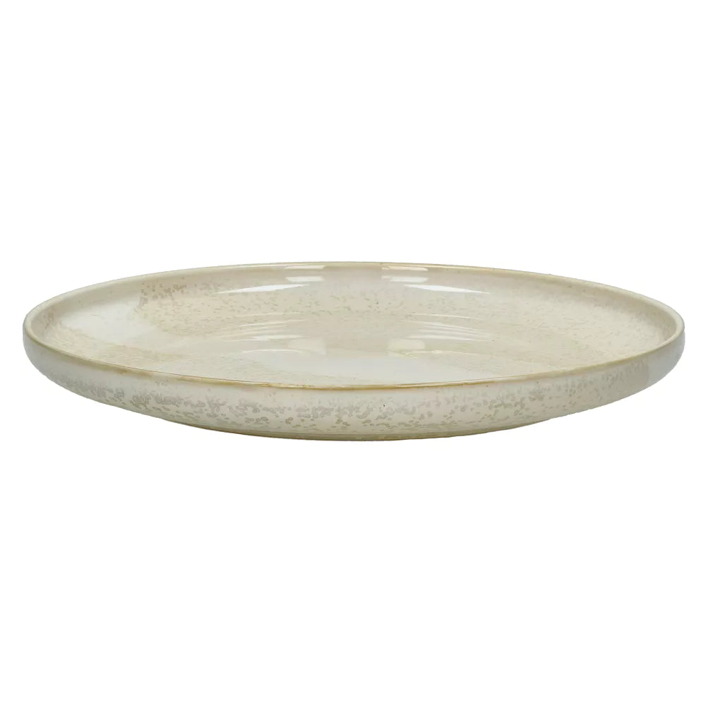 Assiette plate Nougat – Beige