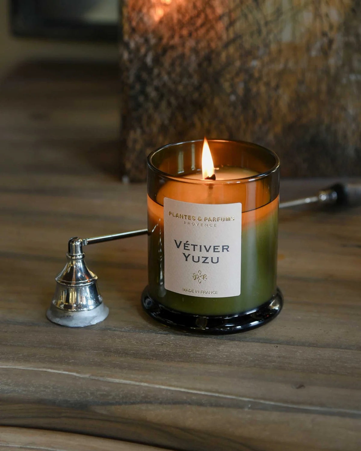 Bougie parfumée Vétiver Yuzu – 260 g