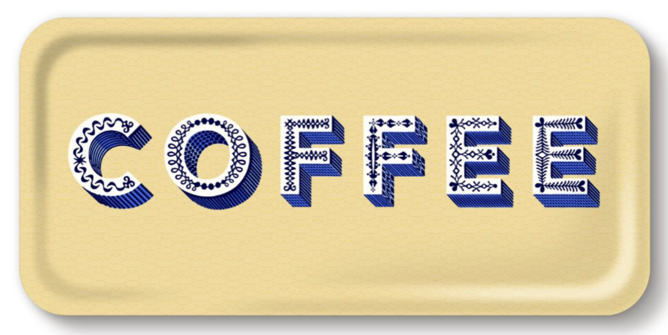 Plateau Coffee 32x15cm